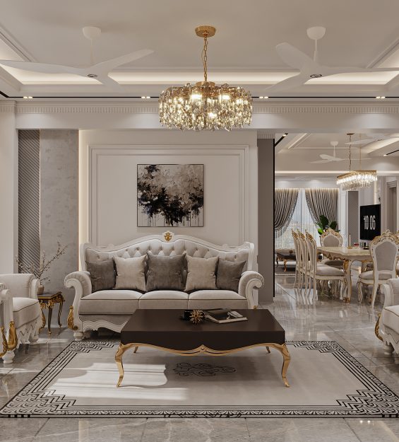 B Living Option 01 View 02 Drawing room